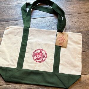 Trader Joe's Canvas Big Tote Bag